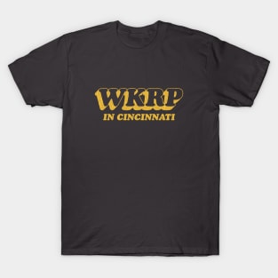 WKRP in Cincinnati Vintage Yellow v2 T-Shirt